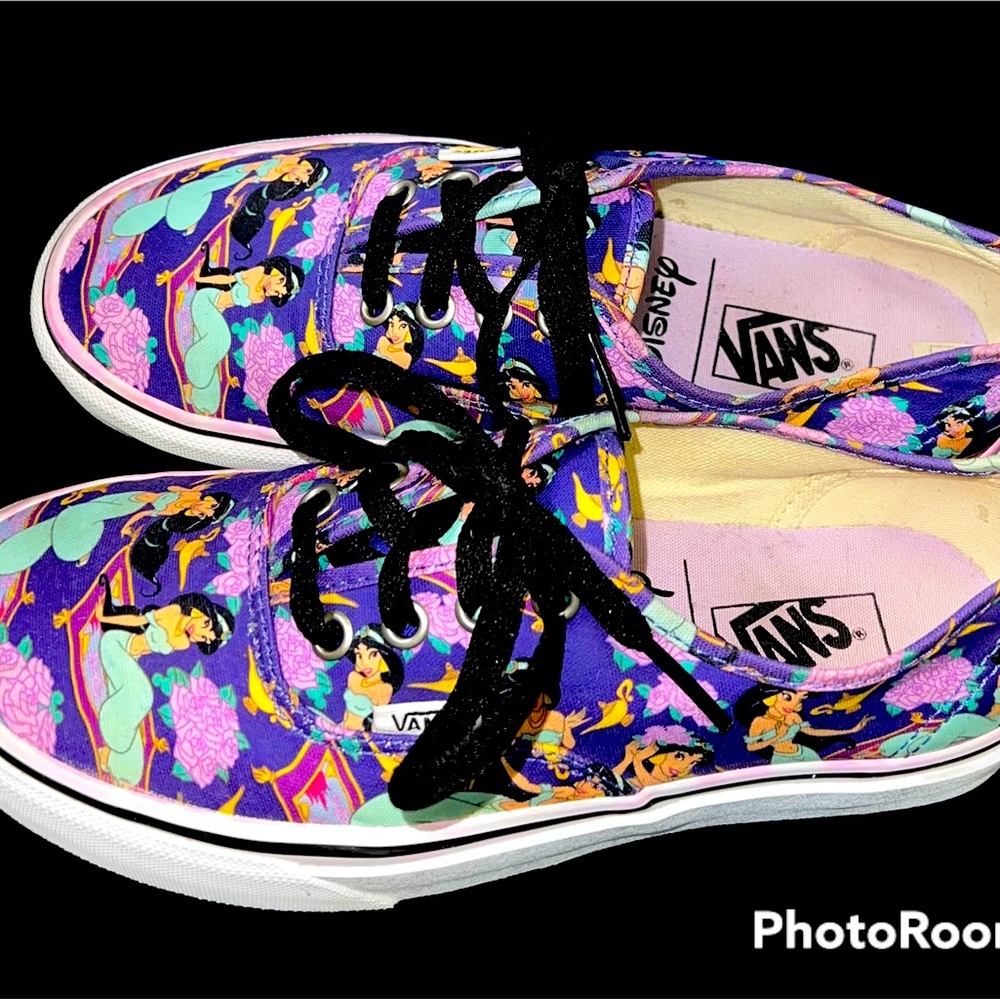Vans Disney Princess Jasmine Very Rare womens size 7